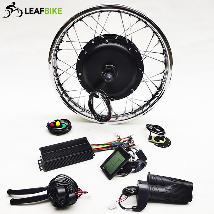 16 inch 48V 52V 1500W front electric motorcycle motor kit