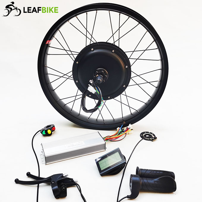 24 inch 60V 2000W front hub motor - Beach Snow Fat electric bike conversion kit