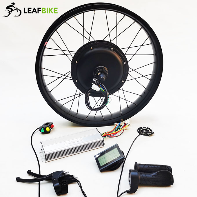 24 inch 60V 2000W front hub motor - Beach Snow Fat electric bike conversion kit