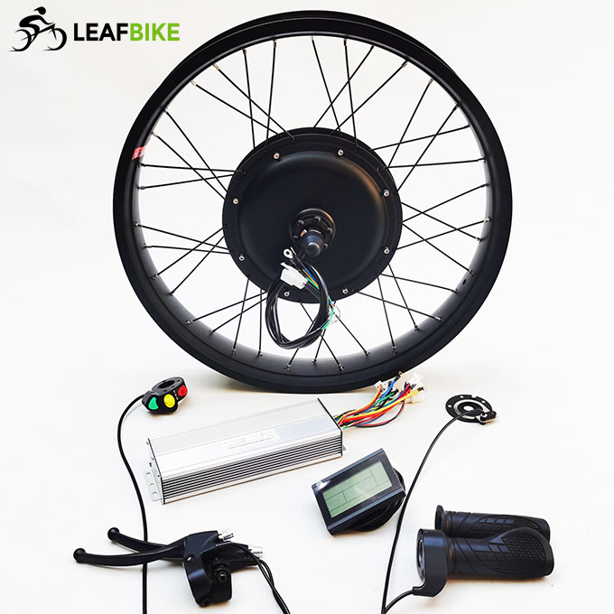 24 inch 60V 2000W front hub motor - Beach Snow Fat electric bike conversion kit