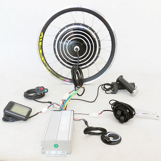 20 inch 48V 1000W electric bike kit - front wheel
