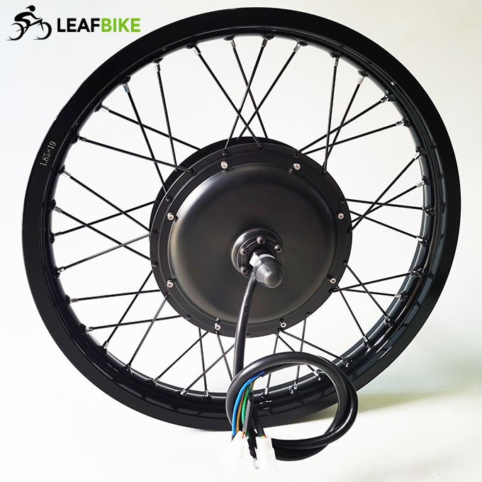 1.85 - 19 inch 48V 52V 2000W rear electric motorcycle motor kit