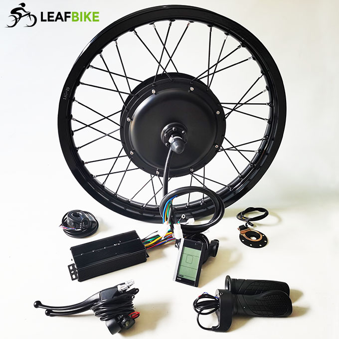 1.85 - 19 inch 48V 52V 2000W rear electric motorcycle motor kit