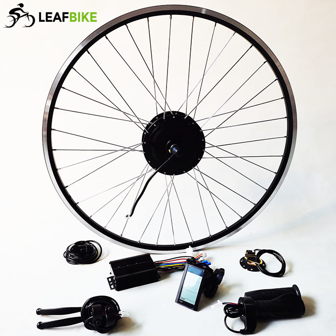 27 inch 48V 500W front electric hub motor bike conversion kit