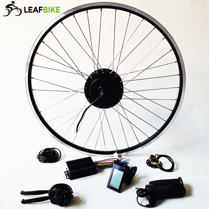27 inch 48V 500W front electric hub motor bike conversion kit