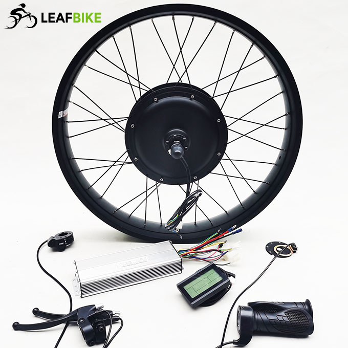 26 inch 48V 1500W rear electric hub motor - Beach Snow Fat bike conversion kit