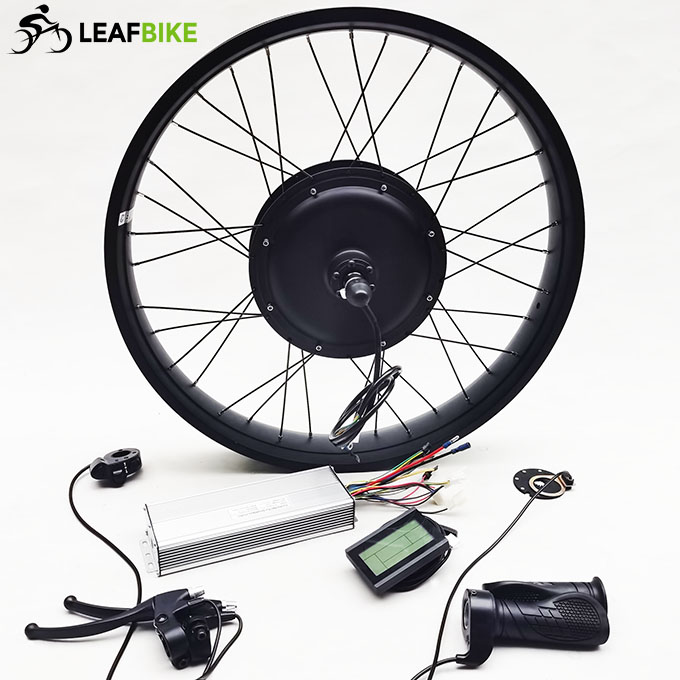 26 inch 48V 1500W rear electric hub motor - Beach Snow Fat bike conversion kit