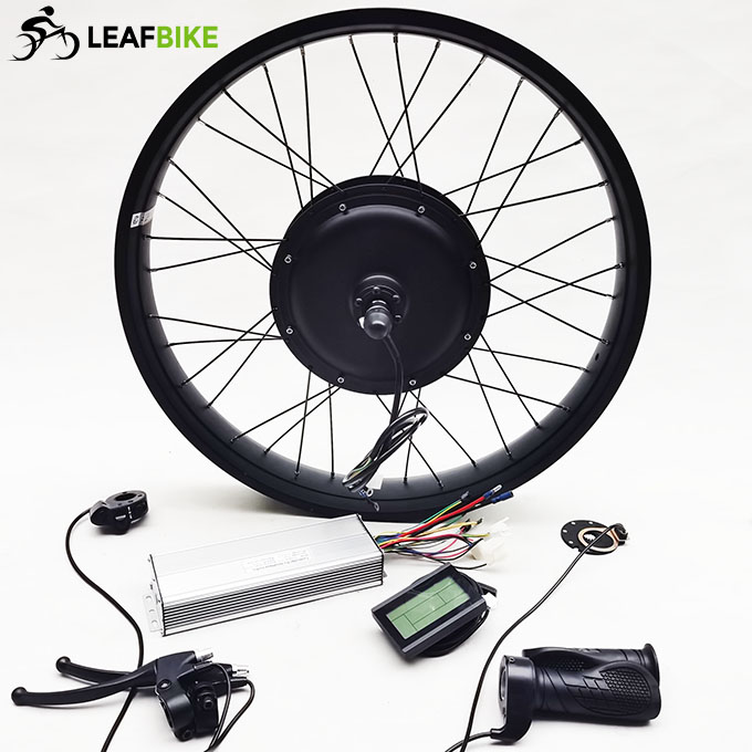 26 inch 48V 1500W rear electric hub motor - Beach Snow Fat bike conversion kit