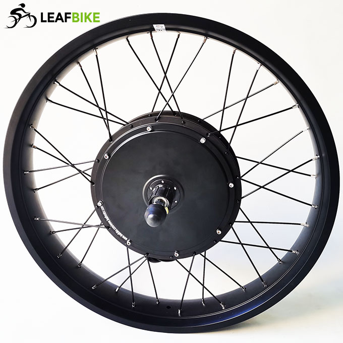 24 inch 48V 2000W rear electric hub motor - Beach Snow Fat bike conversion kit