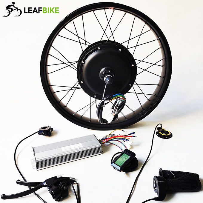 24 inch 72V 3000W rear hub motor - Beach Snow Fat Tire bike conversion kit