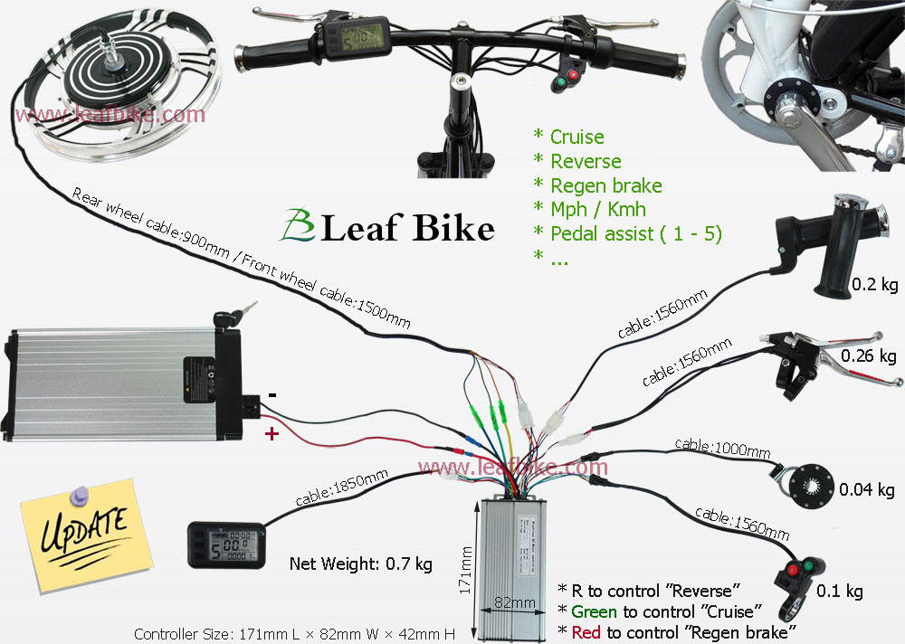 E Bike Throttle Wiring Diagram / Adaptto Mini-E/Max-E Owner's Thread