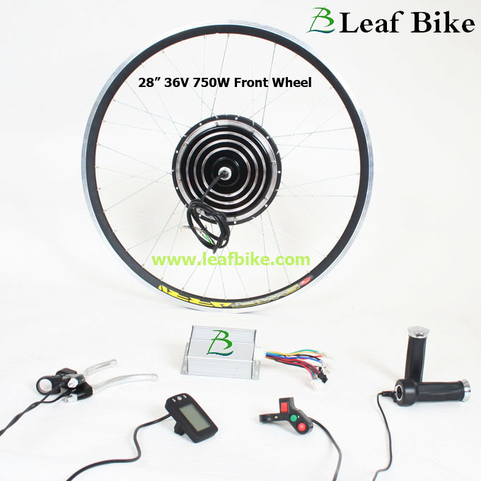 28 inch 36V 750W front electric hub motor kit
