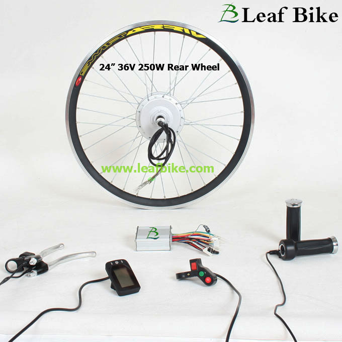 24 inch 36V 250W rear hub motor - electric bike kit