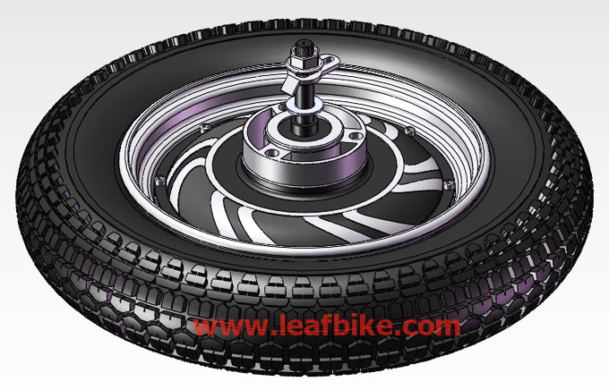 3.50 - 10 / 72V 4000W electric motorcycle motor