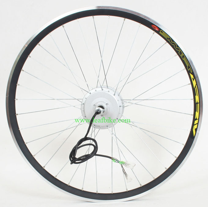 28 inch 24V 250W rear electric freewheel hub motor wheel