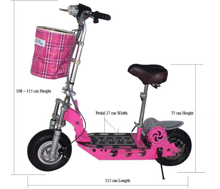 36V 500W Foldable Electric Scooter