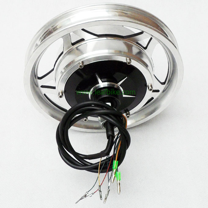 12 inch 24V 250W electric bike motor rear wheel