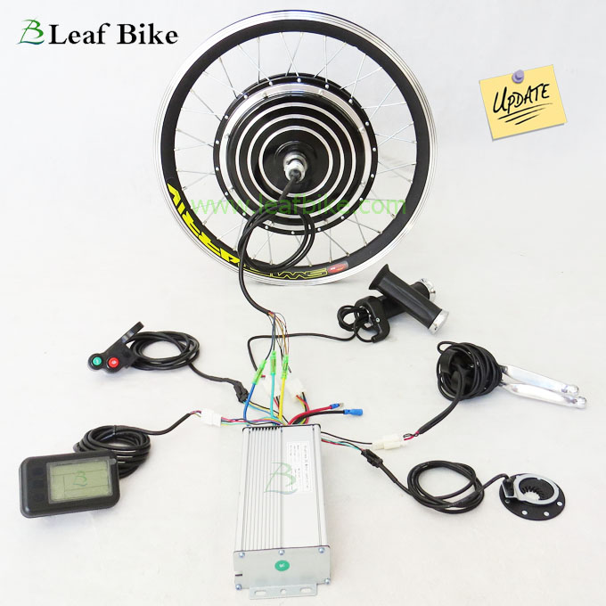 20 inch 48V 1000W electric bike kit - rear wheel