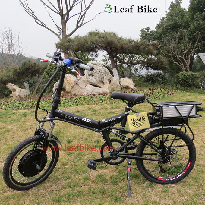 20 inch 1000W folding electric bike - Front Drive
