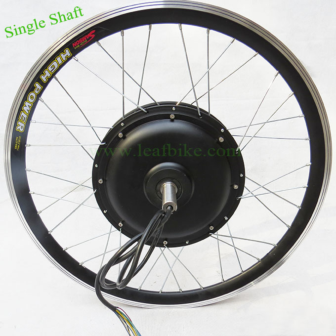 Single shaft 24 inch 48V 52V 1000W hub motor electric bike conversion kit