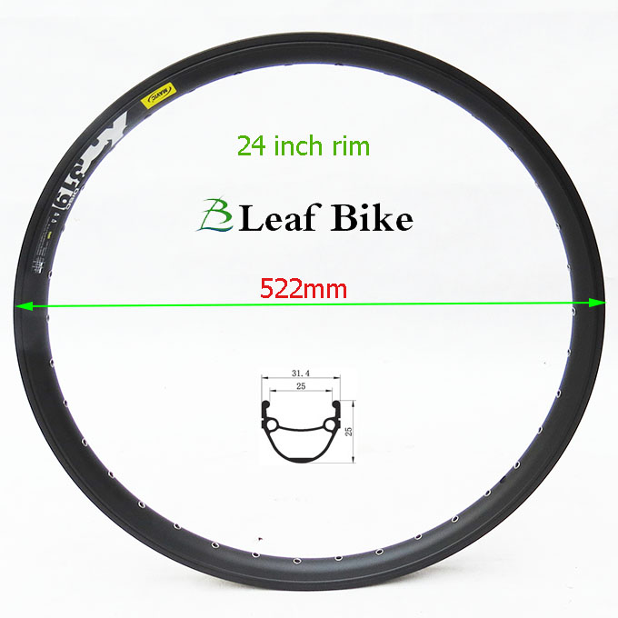 24 inch e-bike rim