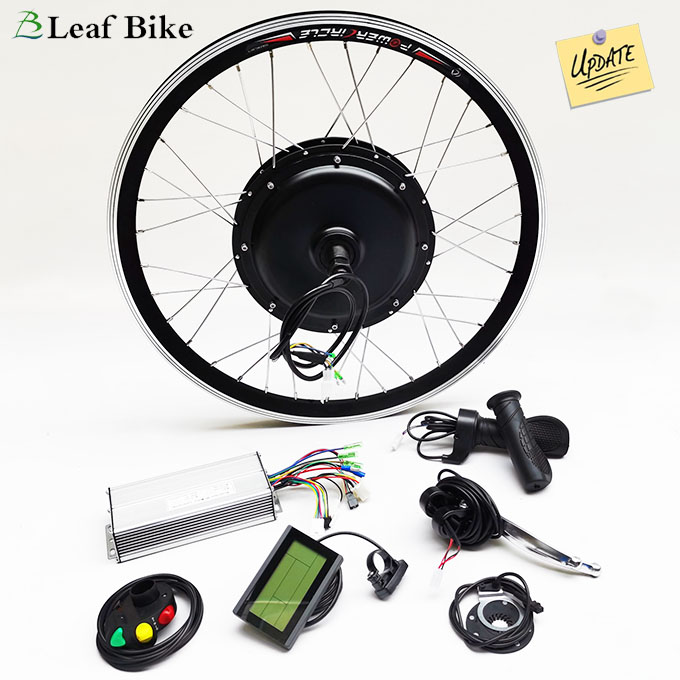 Single Shaft 24 inch 48V 52V 1500W hub motor conversion kit