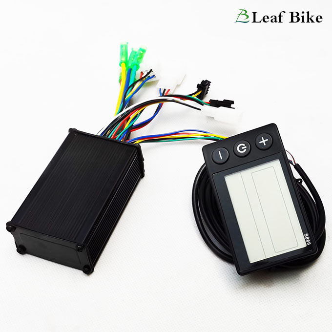 36V 500W electric bike motor controller with LCD-S866