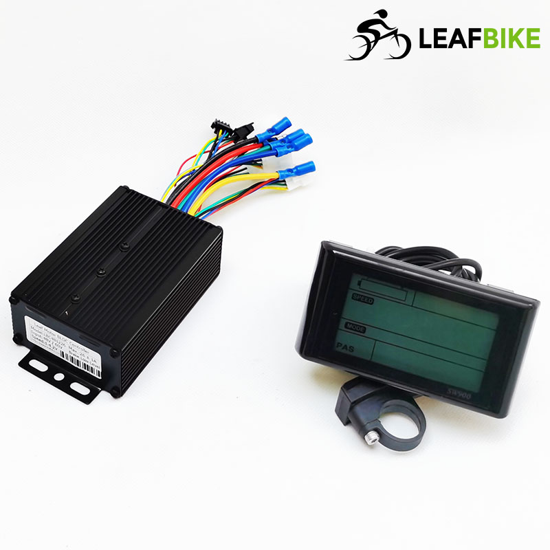 48V 52V 1000W electric hub motor controller with 900 LCD screen