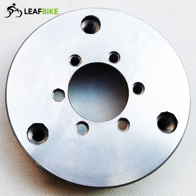 motorcycle disk brake pads rotor flange