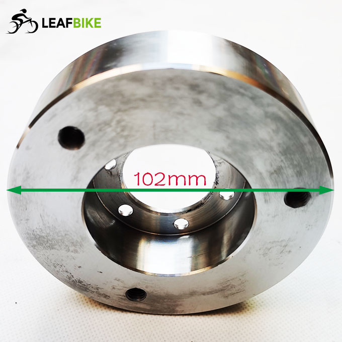 motorcycle disk brake pads rotor flange
