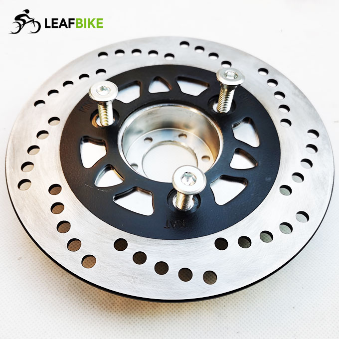 motorcycle disk brake pads rotor flange
