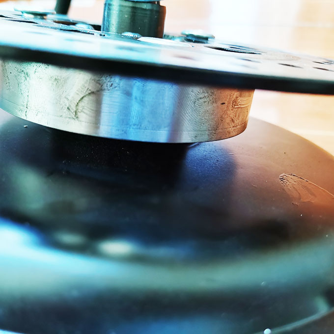 motorcycle disk brake pads rotor flange