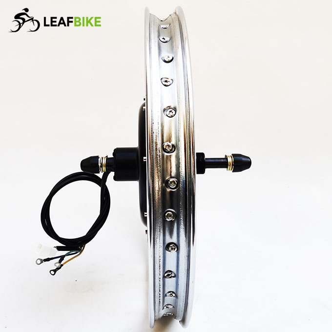 1.4 - 18 inch 48V 52V 1500W rear electric motorcycle motor kit