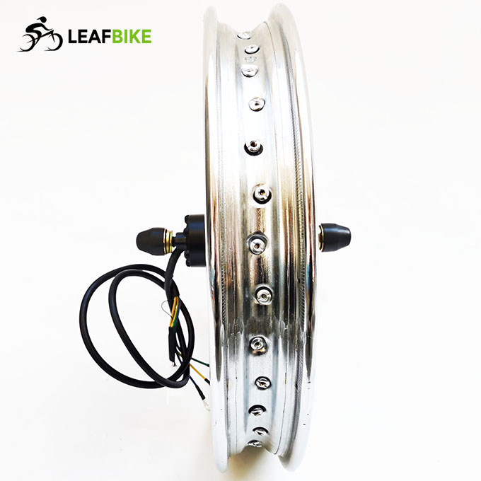 16 inch 48V 52V 1500W rear electric motorcycle motor kit