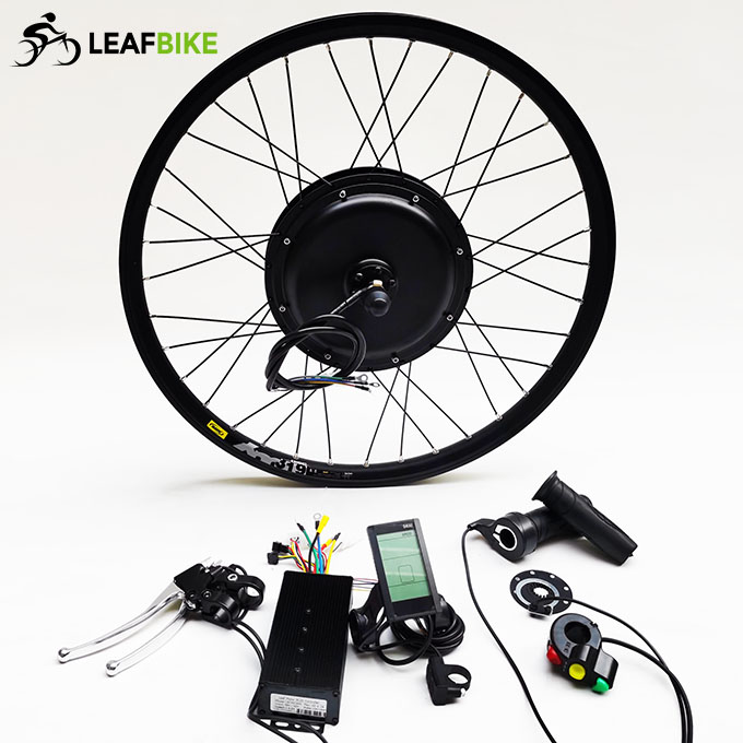 26 inch 48V 52V 1500W rear electric bike kit - hub motor wheel