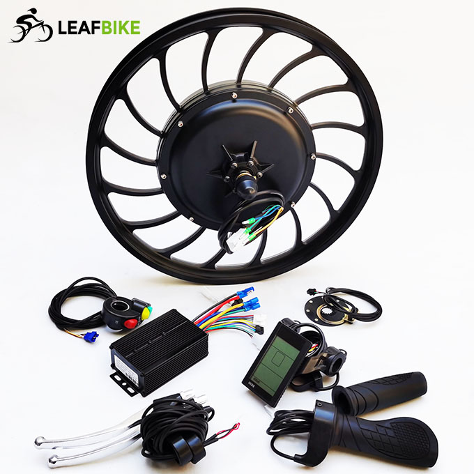 20 inch 48V 52V 1000W rear casted hub motor - bike conversion kit