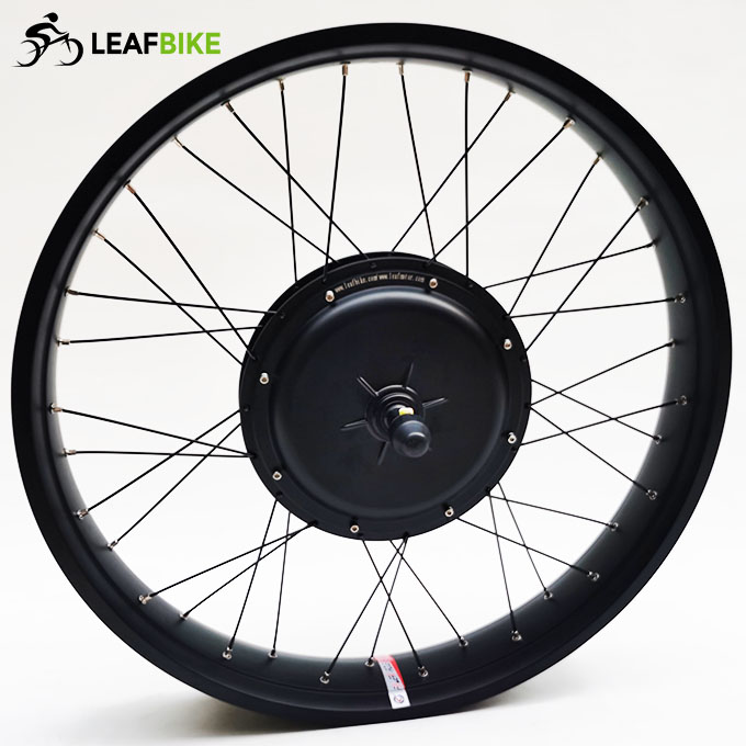 26 inch 48V 52V 1500W front hub motor - Beach Snow Fat Tire bike conversion kit