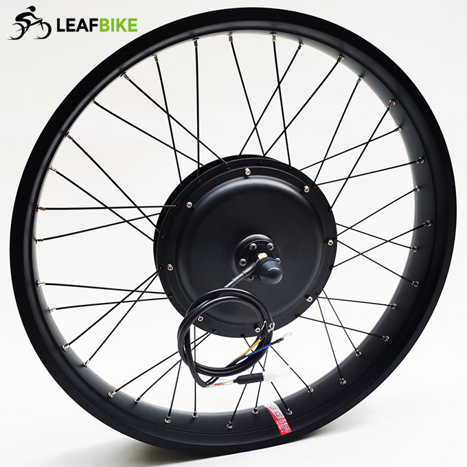 26 inch 48V 52V 2000W front hub motor - Beach Snow Fat Tire bike conversion kit