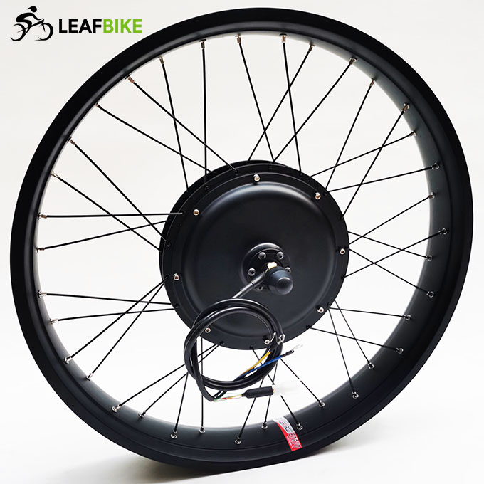 26 Inch 48v 1000w E-Bike Hub Motor Fat Tire Conversion Kit Front