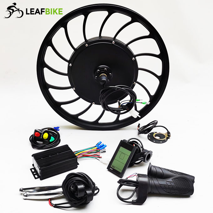 20 inch 48V 52V 1000W electric bike kit - front casted hub wheel