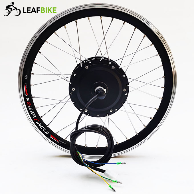 20 inch 48V 500W front brushless geared hub motor - electric bike kit