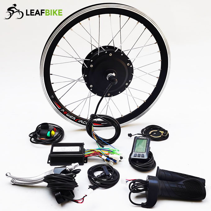 20 inch 48V 500W front brushless geared hub motor - electric bike kit