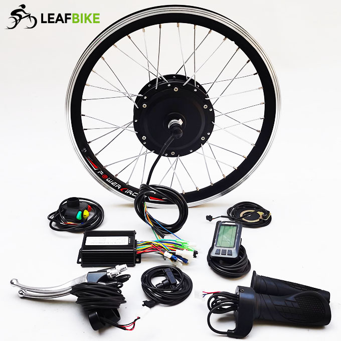 20 inch 48V 500W front brushless geared hub motor - electric bike kit