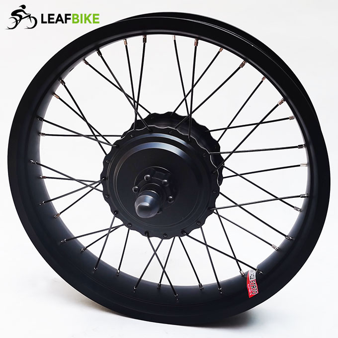 20 inch 48V 52V 500W 750W 1000W freewheel Cassette beach snow fat bike hub motor conversion kit