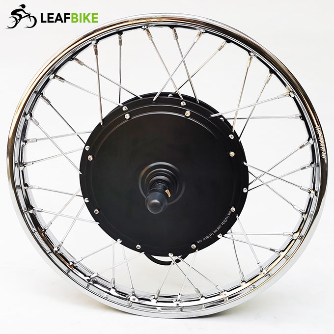 1.4 - 17 inch 48V 52V 1500W rear electric motorcycle motor kit