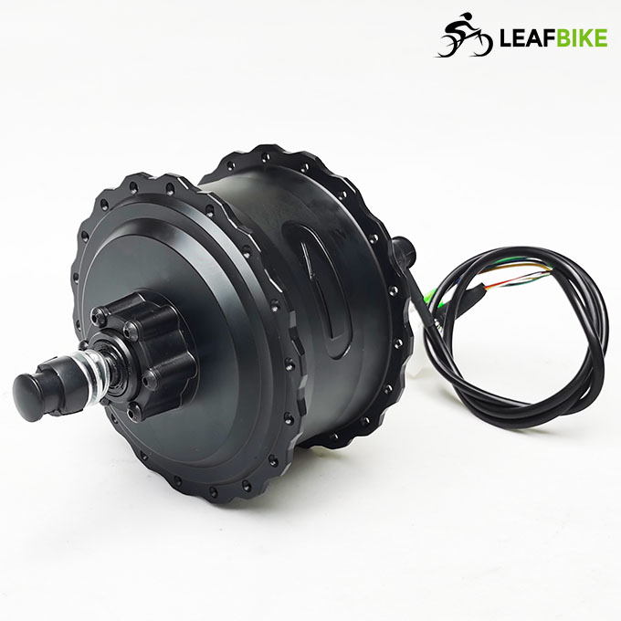 Electric Fat Bike Motor Brushless Gear Hub 48V 52V 500W 750W 1000W freewheel Cassette Snow Tire