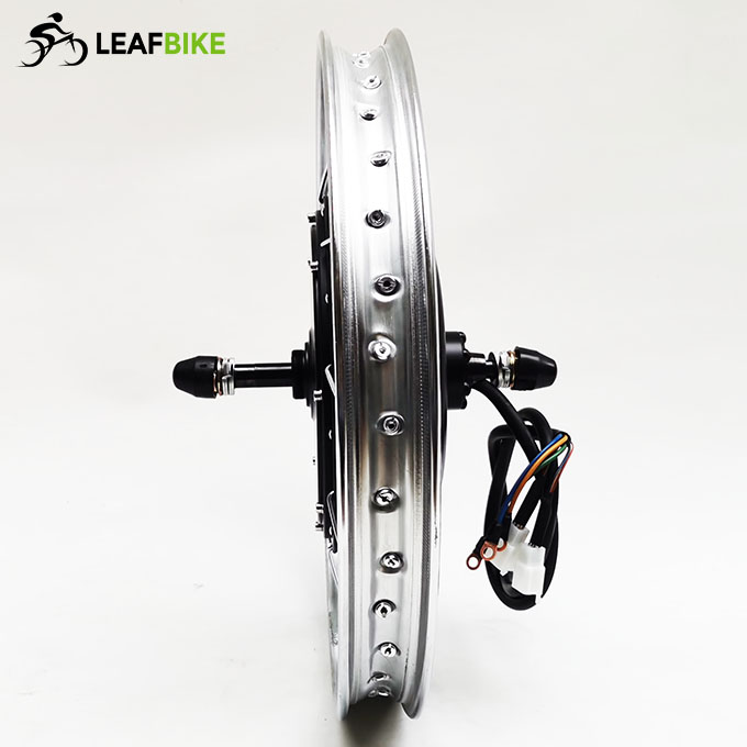 17 inch 48V 52V 2000W rear electric motorcycle motor kit