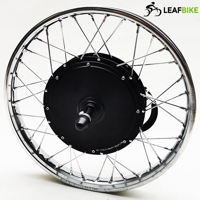 17 inch 48V 52V 2000W rear electric motorcycle motor kit