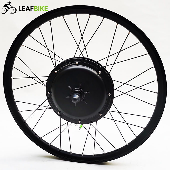 26 inch 48V 52V 1000W front electric bike motor wheel