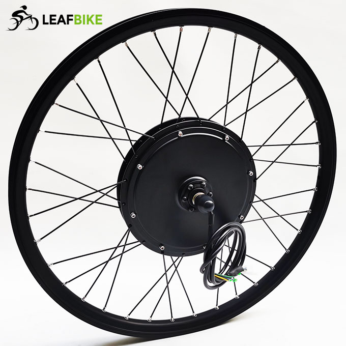 26 inch 48V 52V 1000W front electric bike motor wheel